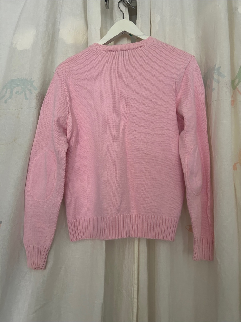 Ralph Lauren Light Pink Crewneck Sweater L - Picture 7 of 9